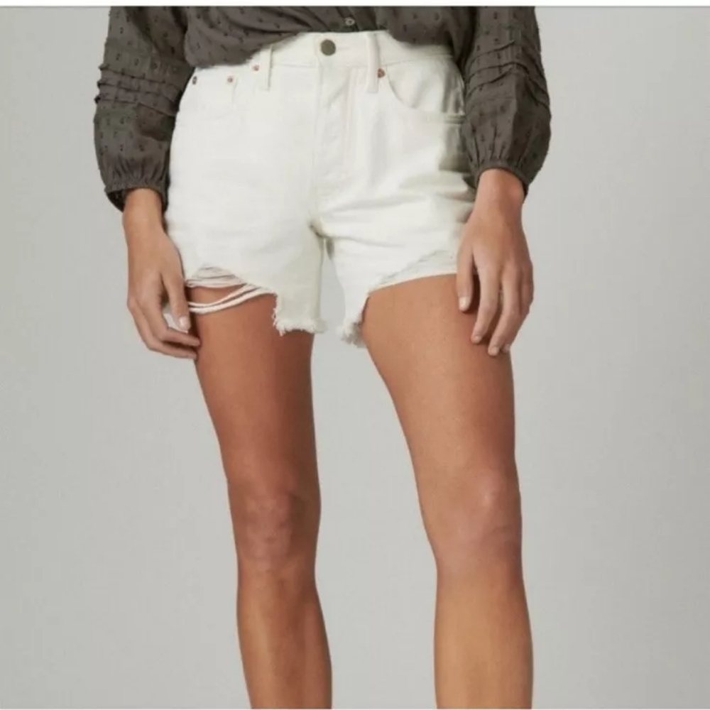 Lucky Brand High Rise 90s Loose Shorts